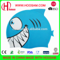 Fish Swim Cap, Customized Printing Logos are Accepted, Made of 100% Silicone